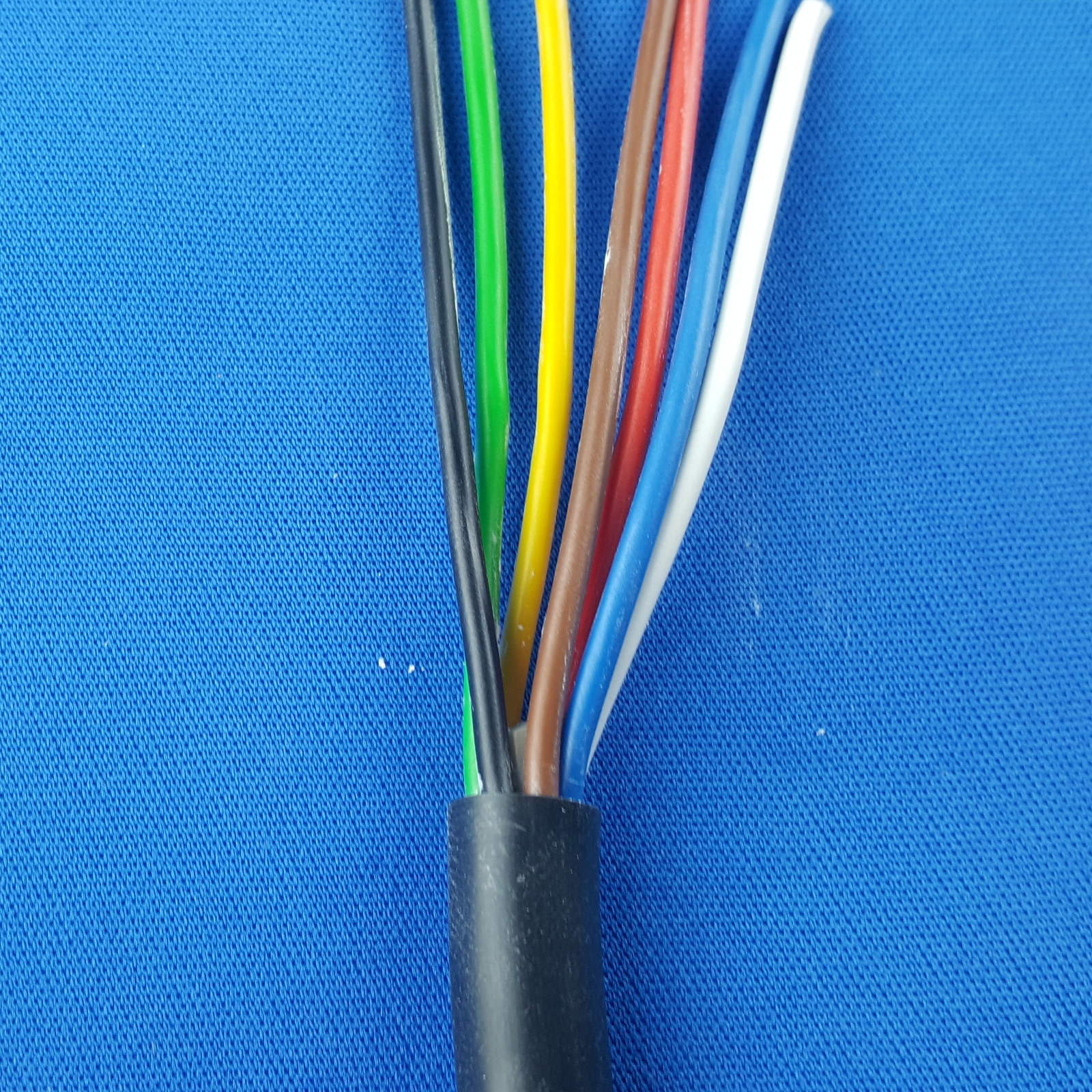 0,31€//m KFZ LKW Kabel Litze Leitung Flexible FLRy 0,75mm² 20m Braun M i Germany
